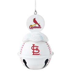 Ornament St Louis Cardinal Metal Bell